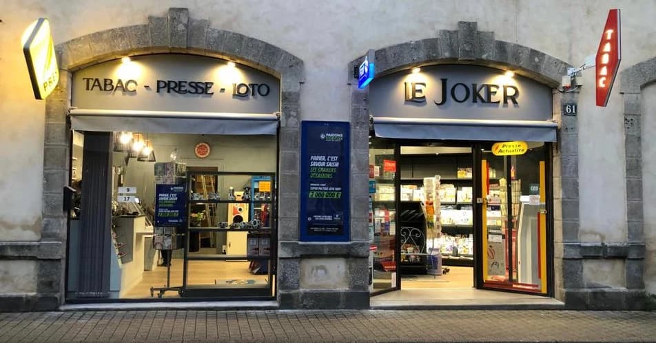 Devanture Tabac Le Joker